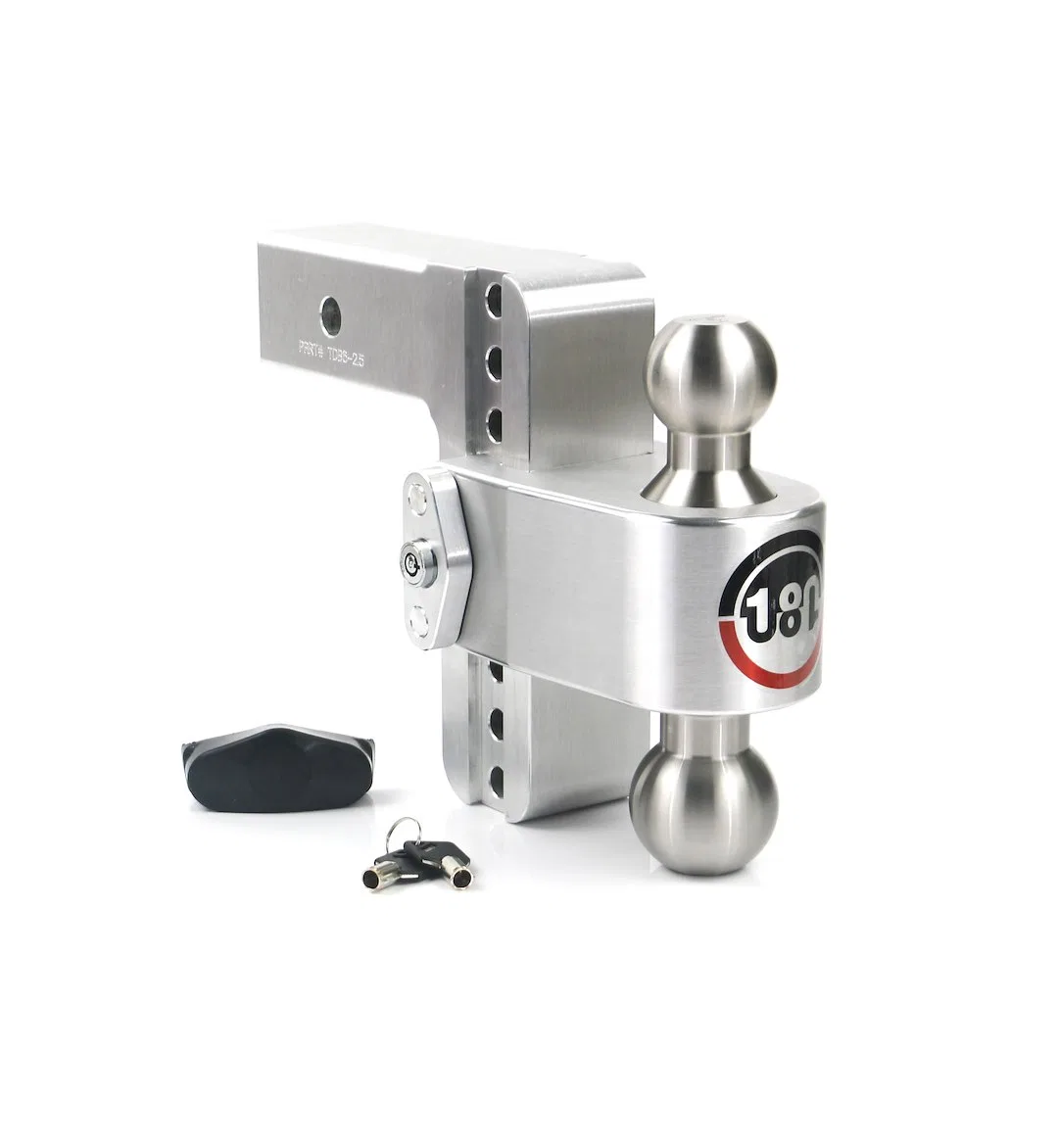 LTB6-2.5 – WEIGH SAFE Trailer Hitch Ball Mount, Fits 2-1/2 Inch Receiver 18500 Gross Trailer Weight Turnover Adjustab...
